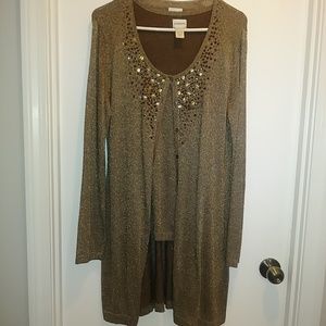 Chico 2 piece light weight sweater
